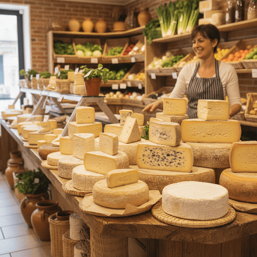 Comptoir de fromages — Le Panier du Sud